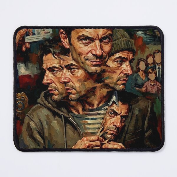 Item preview, The Imposter True Crime Documentary Fine Art Tribute designed and sold by Art's Diner.
