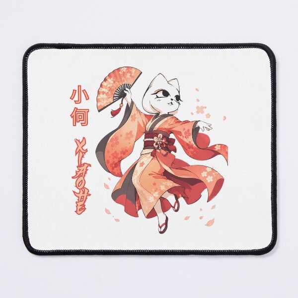 Item preview, Xiaohe, Vermilion Coral version, a character from the video game Nine Sols, inspired by Japanese culture designed and sold by CatheriSchiller.