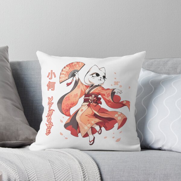 Item preview, Xiaohe, Vermilion Coral version, a character from the video game Nine Sols, inspired by Japanese culture designed and sold by CatheriSchiller.