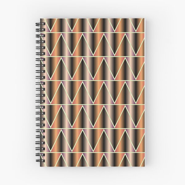 Item preview, Geometric Bronze and Brown Triangles Abstract Pattern designed and sold by István Beresnyák.