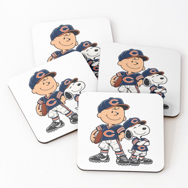 Item preview, Charlie Brown Snoopy Chicago Bears Uniforms Cartoon designed and sold by purrinink.