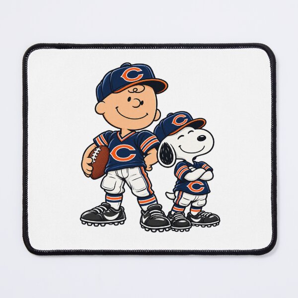 Item preview, Charlie Brown Snoopy Chicago Bears Uniforms Cartoon designed and sold by purrinink.