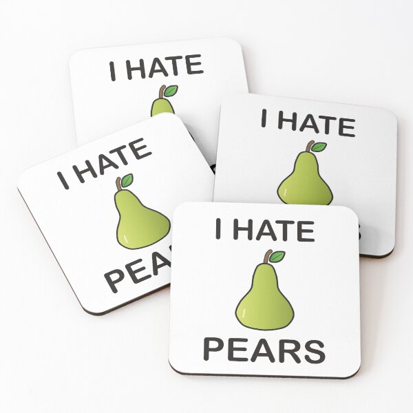 Item preview, I Hate Pears - Funny Picky Eater Gift designed and sold by I HATE IT!.