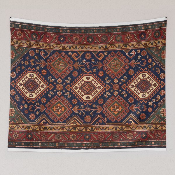 Item preview, Persian Carpet Traditional Ornamental Pattern Iranian Rug Oriental Art designed and sold by yousefi.