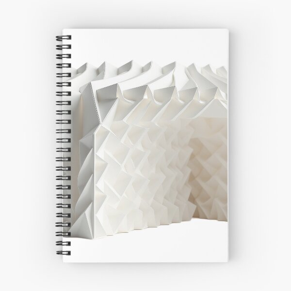 Item preview, Crumpled White Paper Forms in a Minimal Abstract Composition designed and sold by profustock.