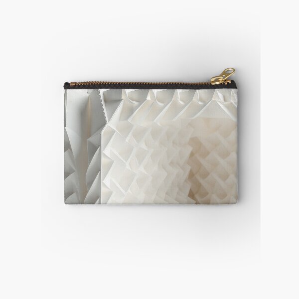 Item preview, Crumpled White Paper Forms in a Minimal Abstract Composition designed and sold by profustock.
