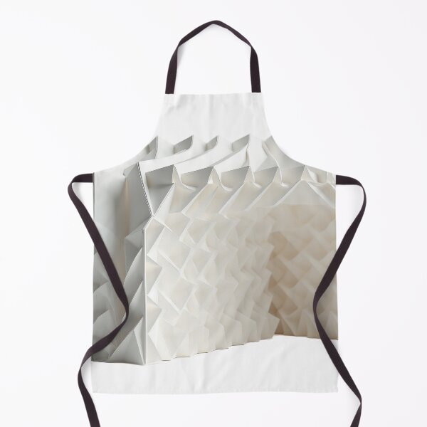 Item preview, Crumpled White Paper Forms in a Minimal Abstract Composition designed and sold by profustock.