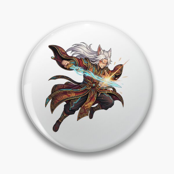 Item preview, Nine Sols Yi Solarian Warrior Embroidery Patch designed and sold by CatheriSchiller.