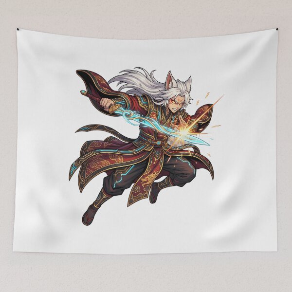 Item preview, Nine Sols Yi Solarian Warrior Embroidery Patch designed and sold by CatheriSchiller.