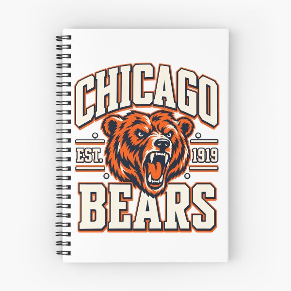 Item preview, Chicago Bears Est 1919 Cream Roaring Bear Head Text designed and sold by purrinink.