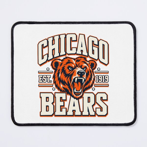 Item preview, Chicago Bears Est 1919 Cream Roaring Bear Head Text designed and sold by purrinink.