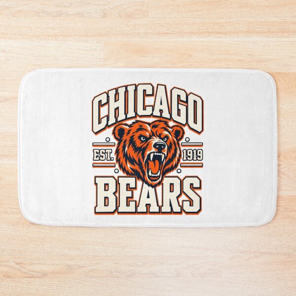 Item preview, Chicago Bears Est 1919 Cream Roaring Bear Head Text designed and sold by purrinink.