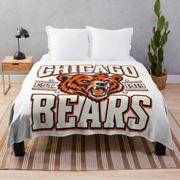 Item preview, Chicago Bears Est 1919 Cream Roaring Bear Head Text designed and sold by purrinink.