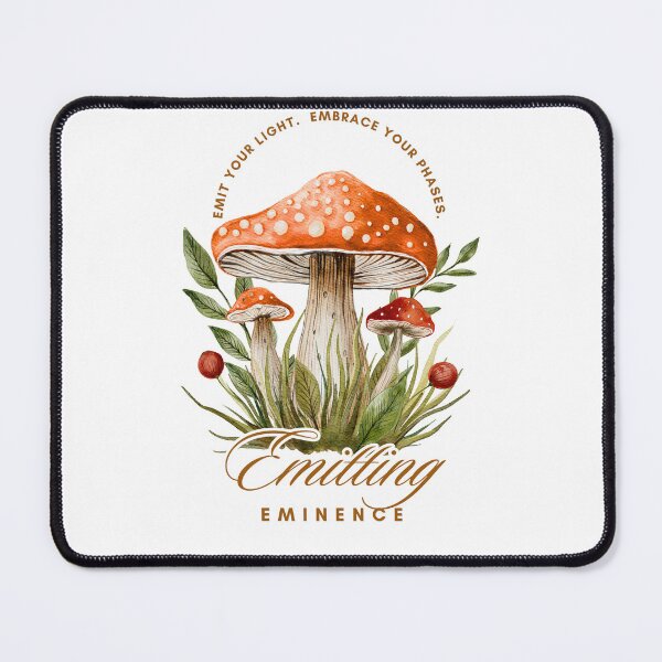 Item preview, Vintage Mushroom Cottagecore Emit Your Light designed and sold by EmitEminence.