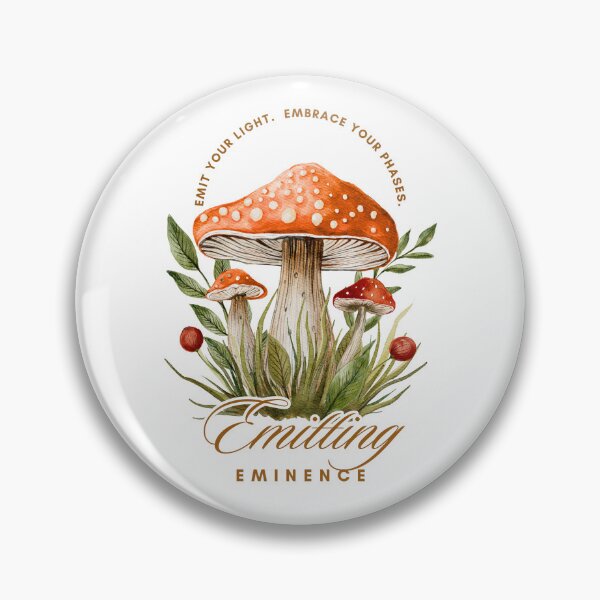Item preview, Vintage Mushroom Cottagecore Emit Your Light designed and sold by EmitEminence.