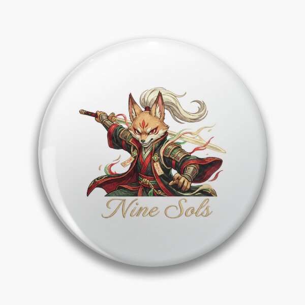 Item preview, Nine Sols Yi Solarian Warrior Embroidery Patch designed and sold by CatheriSchiller.