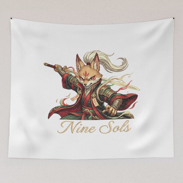 Item preview, Nine Sols Yi Solarian Warrior Embroidery Patch designed and sold by CatheriSchiller.