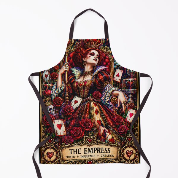 Item preview, The Empress Tarot Card | Queen of Hearts designed and sold by LollipopPrints.