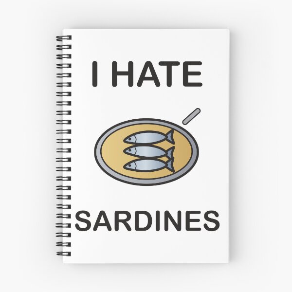 Item preview, I Hate Sardines - Funny Picky Eater Gift designed and sold by I HATE IT!.