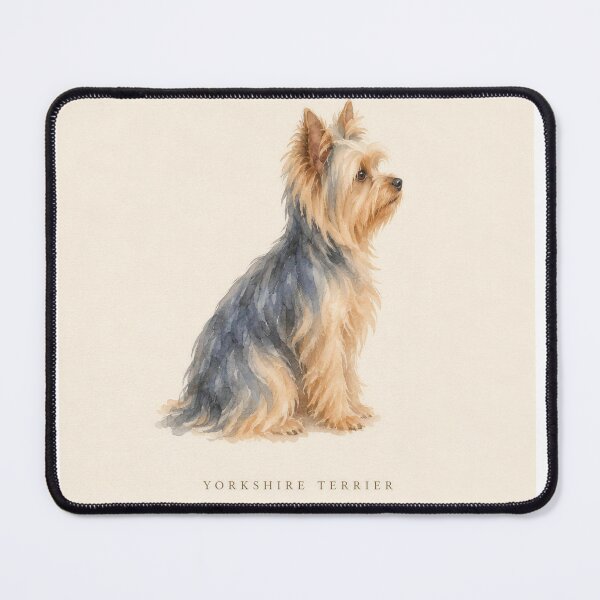 Item preview, Yorkshire Terrier Watercolor Portrait | Minimalist Dog Breed Wall Art | Pet Lover Gift designed and sold by FixationStudio.