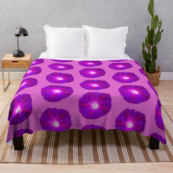 Item preview, Purple Morning Glory designed and sold by ambervpk.