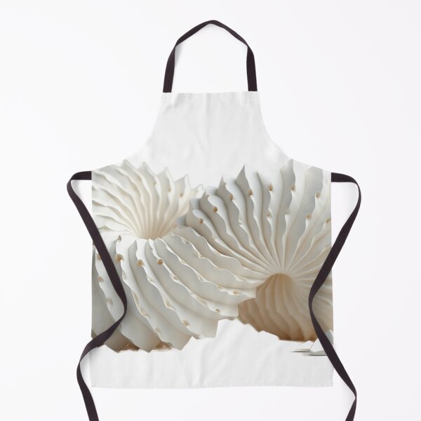 Item preview, Crumpled White Paper Forms in a Minimal Abstract Composition designed and sold by profustock.
