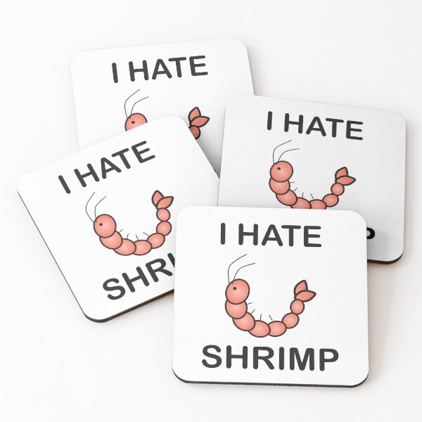 Item preview, I Hate Shrimp - Funny Picky Eater Gift designed and sold by I HATE IT!.