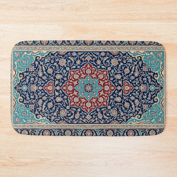 Item preview, Persian Carpet Traditional Ornamental Pattern Iranian Rug Oriental Art designed and sold by yousefi.