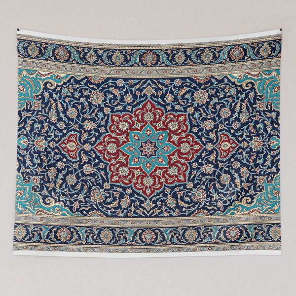 Item preview, Persian Carpet Traditional Ornamental Pattern Iranian Rug Oriental Art designed and sold by yousefi.