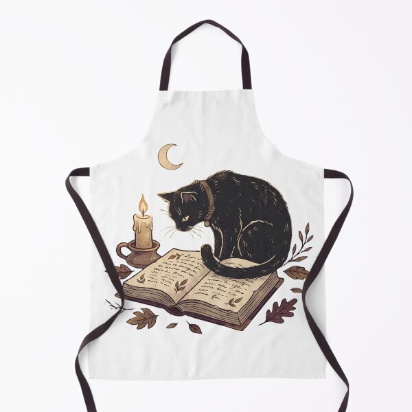 Item preview, Cozy Witchy Cat Reading designed and sold by abdelski.