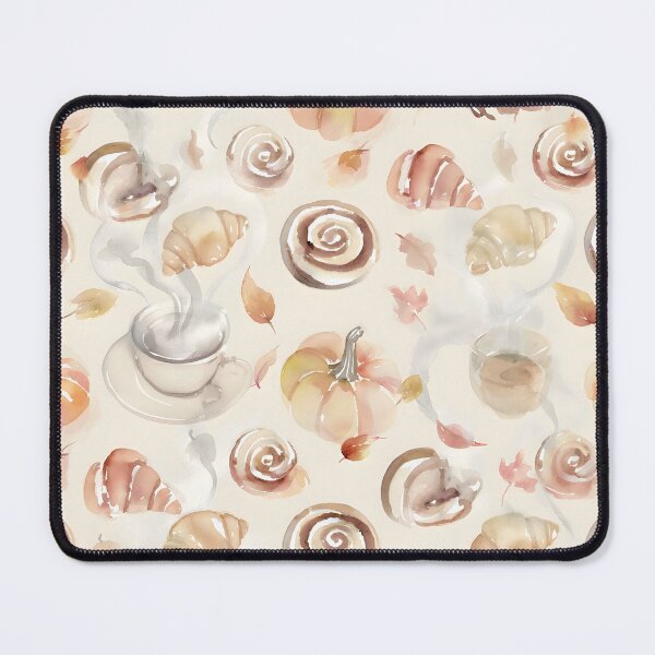 Item preview, Minimal Watercolor Autumn Café – Baked Goods and Coffee designed and sold by ViktoriaARose.