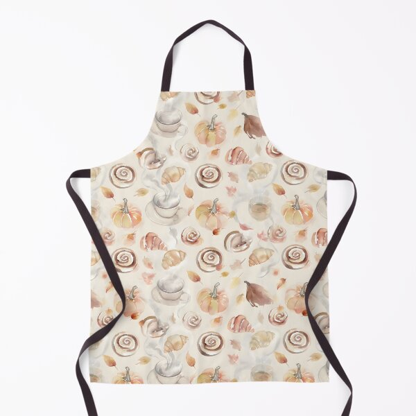 Item preview, Minimal Watercolor Autumn Café – Baked Goods and Coffee designed and sold by ViktoriaARose.
