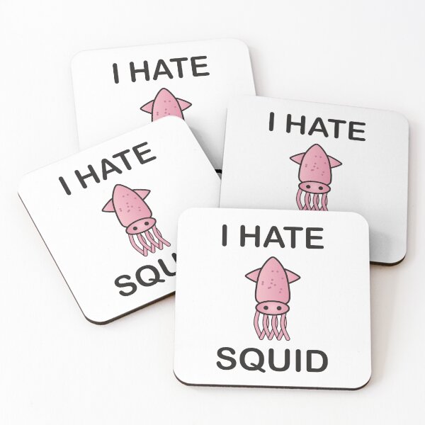 Item preview, I Hate Squid - Funny Picky Eater Gift designed and sold by I HATE IT!.