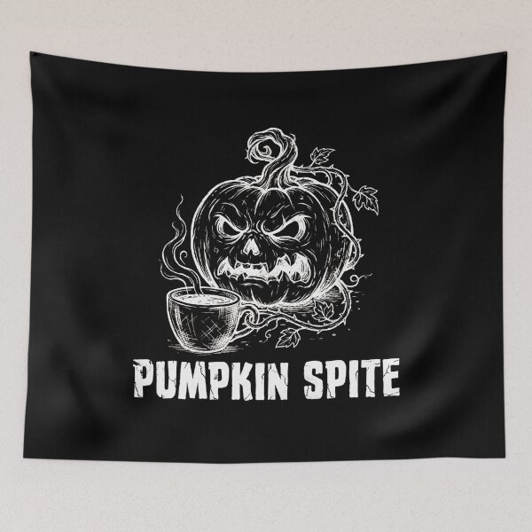 Item preview, Pumpkin Spite Funny Evil Jack O Lantern Coffee Halloween designed and sold by w66aboo.