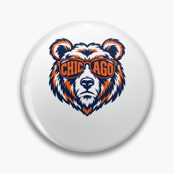 Item preview, Chicago Bears Cool Bear Head Sunglasses Chicago Text designed and sold by purrinink.