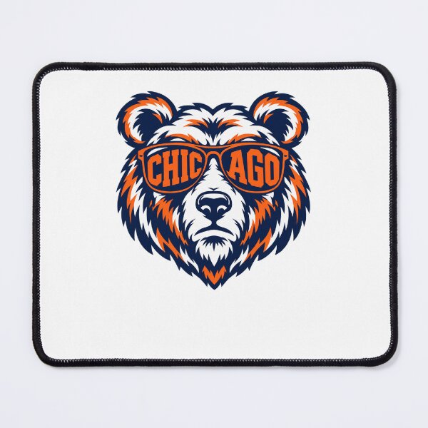 Item preview, Chicago Bears Cool Bear Head Sunglasses Chicago Text designed and sold by purrinink.