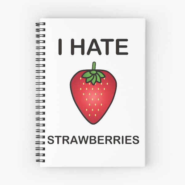 Item preview, I Hate Strawberries - Funny Picky Eater Gift designed and sold by I HATE IT!.