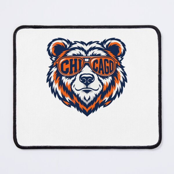 Item preview, Chicago Bears Cool Bear Head Sunglasses Chi Cago Lenses designed and sold by purrinink.