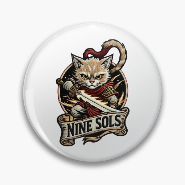 Item preview, Nine Sols Yi Faux Embroidery Patch Solarian Warrior T-Shirt designed and sold by CatheriSchiller.