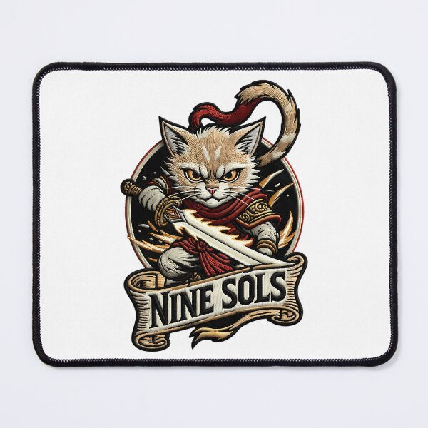 Item preview, Nine Sols Yi Faux Embroidery Patch Solarian Warrior T-Shirt designed and sold by CatheriSchiller.