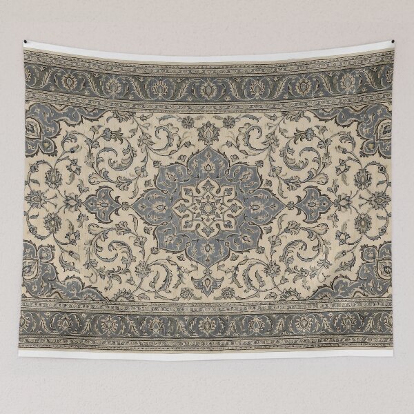 Item preview, Persian Carpet Traditional Ornamental Pattern Iranian Rug Oriental Art designed and sold by yousefi.