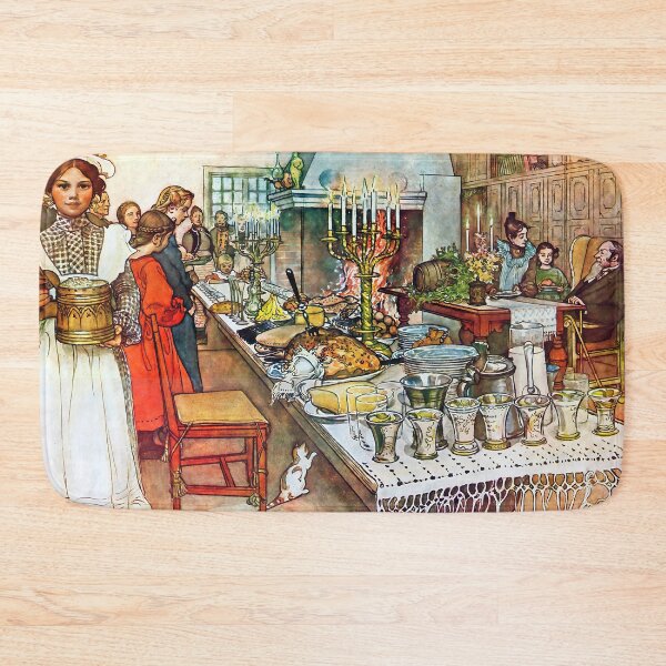 Artikelvorschau, Carl Larsson – Weihnachtsabendessen entworfen und verkauft von Jon-Baran.