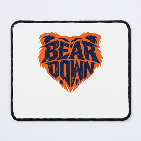 Item preview, Bear Down Distressed Text Inside Bear Head Outline designed and sold by purrinink.