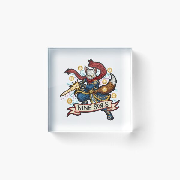 Item preview, Nine Sols Yi Faux Embroidery Patch Solarian Warrior Sticker Tee designed and sold by CatheriSchiller.