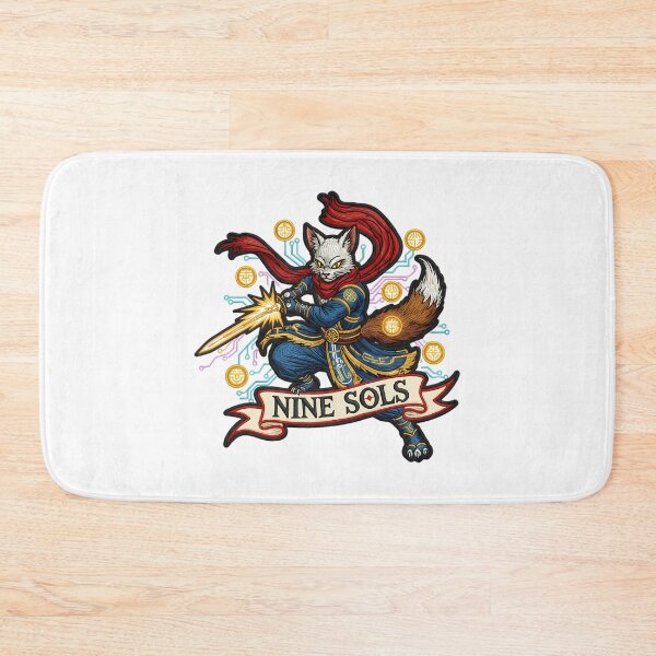 Aperçu de l'œuvre T-shirt autocollant Nine Sols Yi Faux Embroidery Patch Solarian Warrior créée et vendue par CatheriSchiller.