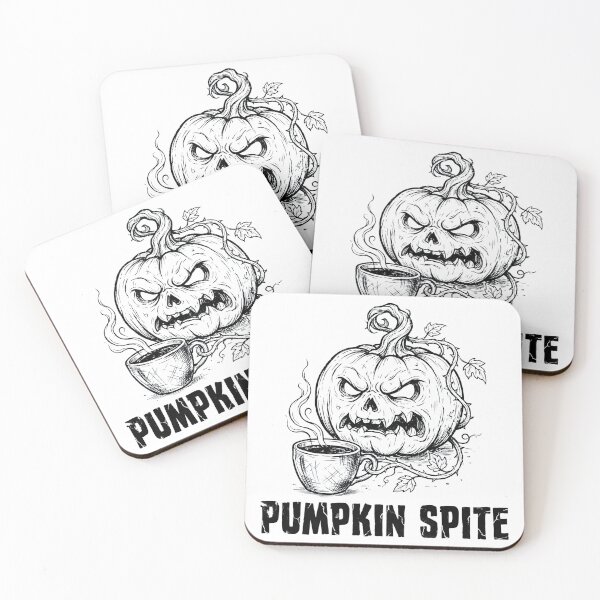 Item preview, Copy of Pumpkin Spite Funny Evil Jack O Lantern Coffee Halloween designed and sold by w66aboo.