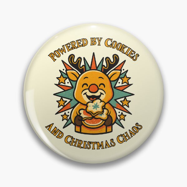 Item preview, Powered by Cookies and Christmas Chaos Reindeer designed and sold by Sachie's Studio.