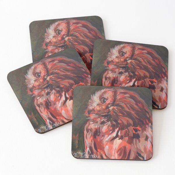 Item preview, Owl  Acrylic Painting by artist Elizabeth McAlarney designed and sold by Paintbrushbetty.