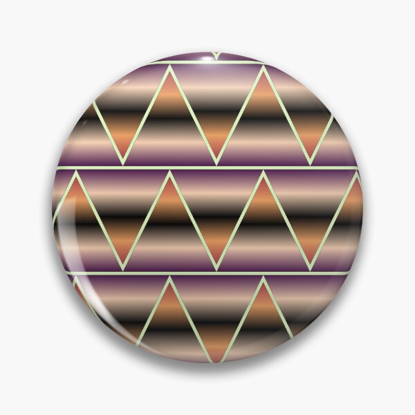 Item preview, Geometric Purple and Bronze Triangles Abstract Pattern designed and sold by István Beresnyák.