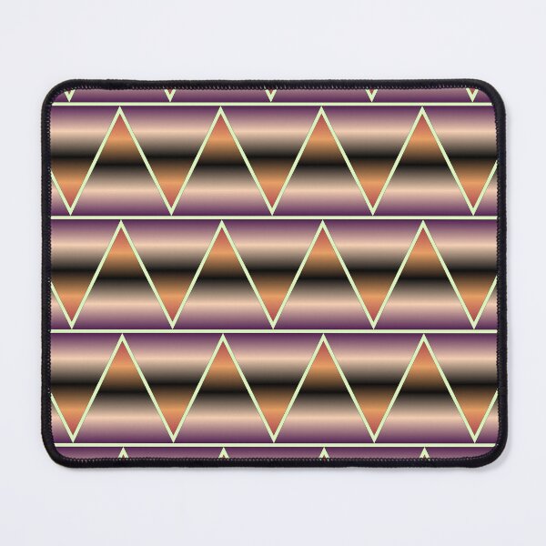 Item preview, Geometric Purple and Bronze Triangles Abstract Pattern designed and sold by István Beresnyák.